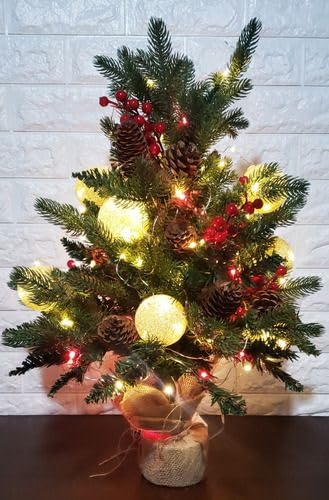 Varal de Luzes LED Pisca-Pisca com 10 Bolas Decorativas, Decoração para Casa, Jardim e Festas, Cor B