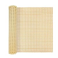 Wiener Geflecht Meterware 40 x 200cm - Cane Webbing Rattan Roll für DIY Möbeldekoration - Handgemachtes PE Kunststoff Flechtmatten für Rattan Handwerker