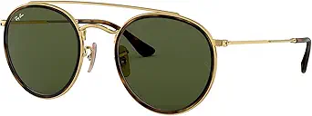 Women's RB3647n Double Bridge Round Sunglasses