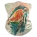 Produktbild QMIN Kopfband Aquarell Schildkröte Ozean Tier Bandana Gesicht Sonnenschutz Maske Hals Gaiter Magic Schal Sturmhaube Kopfbedeckung für Damen Herren Jungen Mädchen