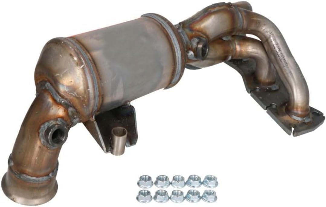 Catalyseur Cat Catalyseur de collecteur d'échappement de remplacement pour C3 C4 C5 DS3 DS4 Berlingo R55 R56 R57 R58 R59 R60 R61 207 208 308 508 3008 5008 2008 Numéro de pièce 18407559332