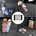 4 Stücke Kofferraum Netztasche Auto, Gepäcknetz Auto, Universal Kofferraumnetz Schutznetz Elastisch Kofferraum Aufbewahrung Netz Mit Klettverschluss für Autos/SUV Kofferraum Gepäcknetz