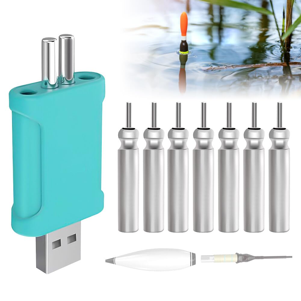 Batería CR425 Recargable, Batería Bobber de Pesca USB para Flotadores Electrónicos Baterías Accesorios Pesca Noche Tackles