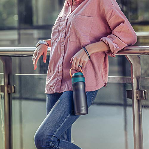 Image of Headway Oslo Stainless Steel Water Bottle Stellar Grey 2.0 750 ml - 2 Years Brand Warranty | Stainless Steel Water Bottle | Steel Bottle | Water Bottle Steel