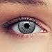 Produktbild Designlenses 2 Graue Kontaktlinsen mit Stärke farbige Drei Monatslinsen für einen natürlichen Effekt, geeignet für dunkle Augen + Gratis Behälter"Natural Grey" -5,00