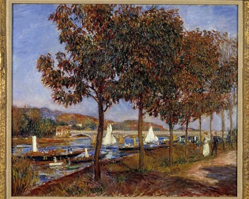 Tableau le pont d'Argenteuil sublime vos grands murs vides