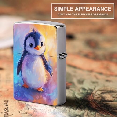 Estuche para encendedor clásico de cobre con diseño miniatura 6