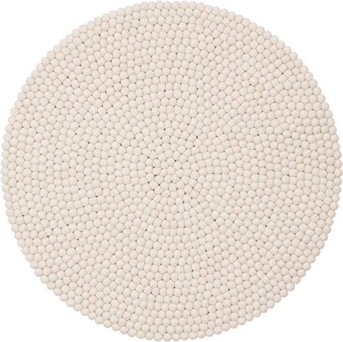 Myfelt Linéa - Alfombra De Fieltro 50 Cm De Diámetro, Ideal Para Dormir, Sala De Estar, Habitación De Los Niños, Pasillo Y Baño Myfelt Linéa - Alfombra De Fieltro 50 Cm De Diámetro, Ideal Para Dormir, Sala De Estar, Habitación De Los Niños, Pasillo Y Baño