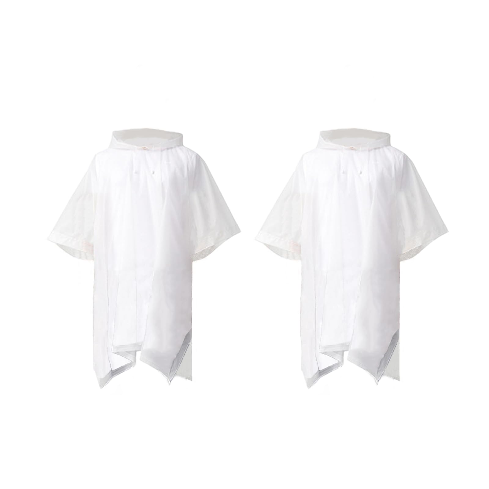 Poncho Antipioggia Impermeabile Riutilizzabile - 2 Pezzi, Unisex, Per Trekking E Ciclismo