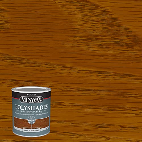 Reviews for Minwax PolyShades Wood Stain + Polyurethane Finish Quart