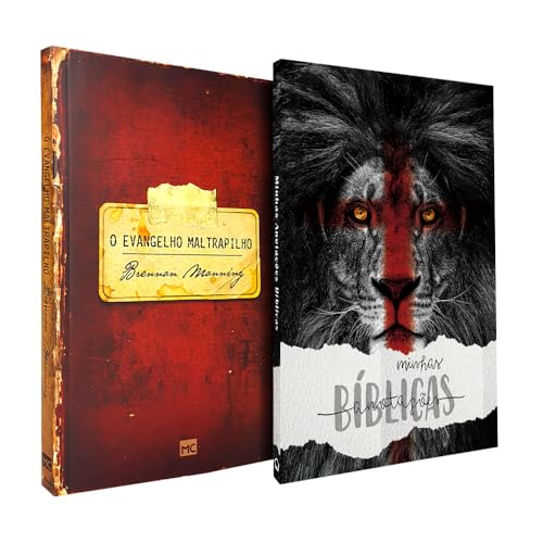 Kit O Evangelho Maltrapilho + Caderno Anotações Bíblicas Leão