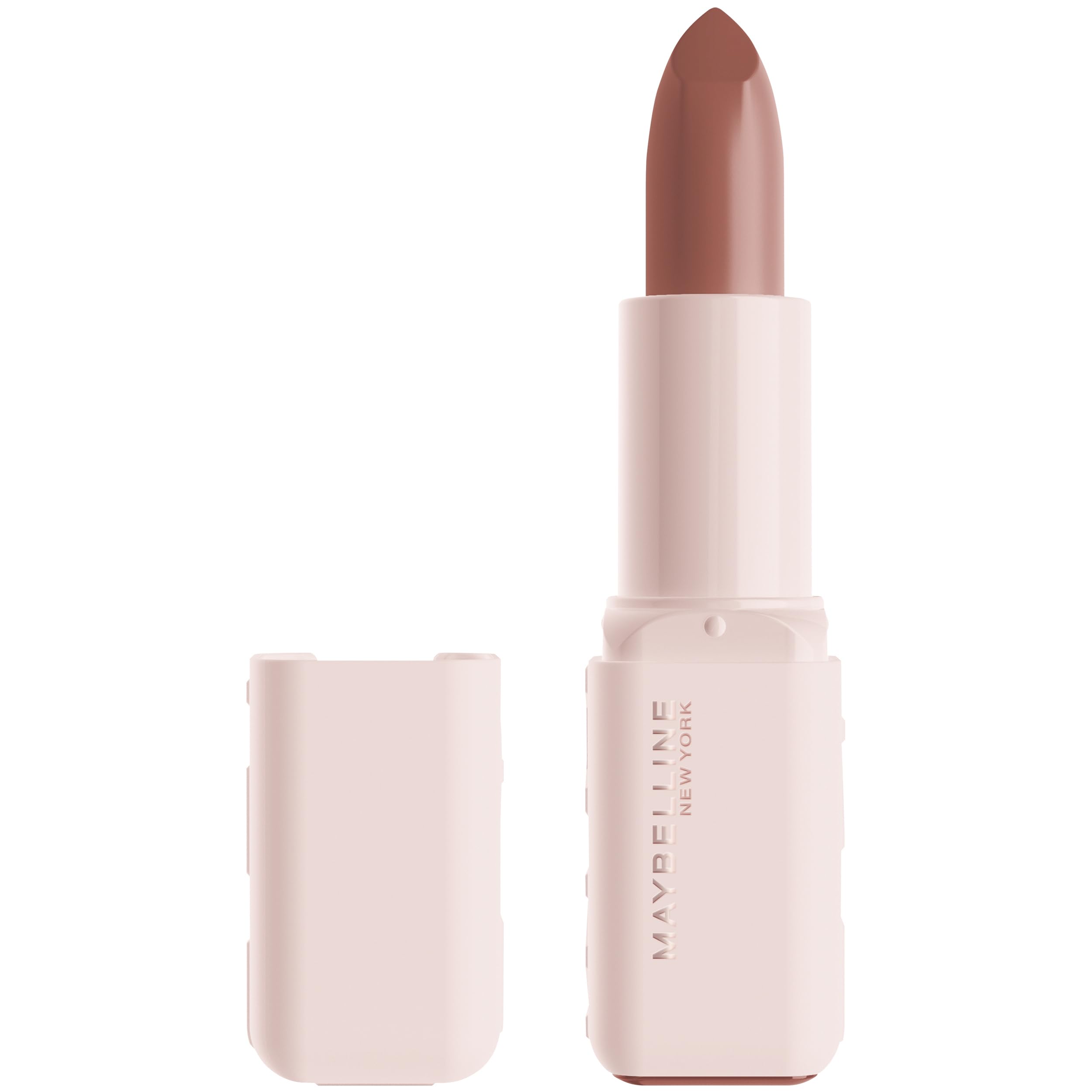 Maybelline New York Serum Lippenstift Matte, Pflegender Lippenstift für 8H Feuchtigkeit mit Hyaluronsäure & Ölen, Weiches Matt-Finish & Satte Farbe, Nr. 007 Avenue A, 4,5g