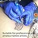 100 Stück Kunststoff Farbkappen, Tattoo-Tintenbecher Set, Transparente Pigment Cups für Tattoo Tinte, Einweg Tintenbecher, Tattoo Ink Cups, Tattoo Farbkappen Cups für Profis und Amateure