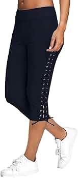 Leggings Corti Donna - Capri 3/4 Sottogonna Comodi - Foto 5