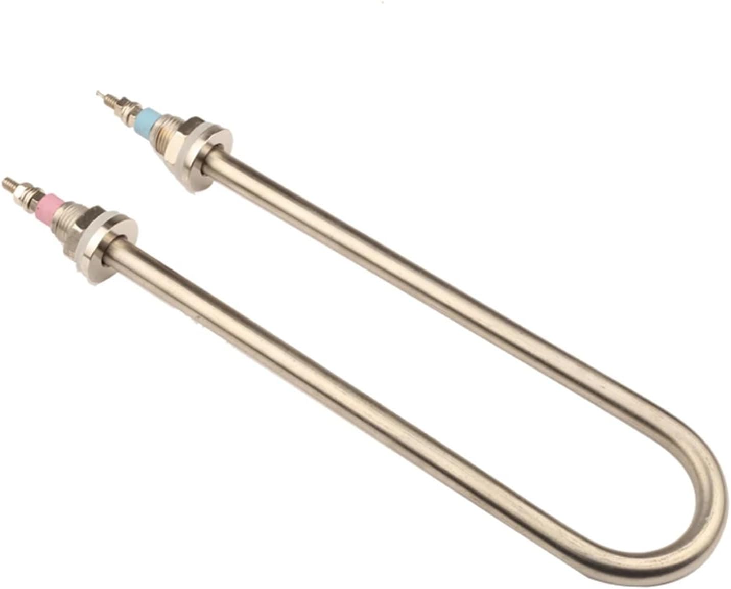1PCS U-shape M16X25 Heating Element, U Type Electric Heat Tube,Heating Pipe,220V/380V, 500W/1KW/3KW/4KW(380V,4KW 350mm)