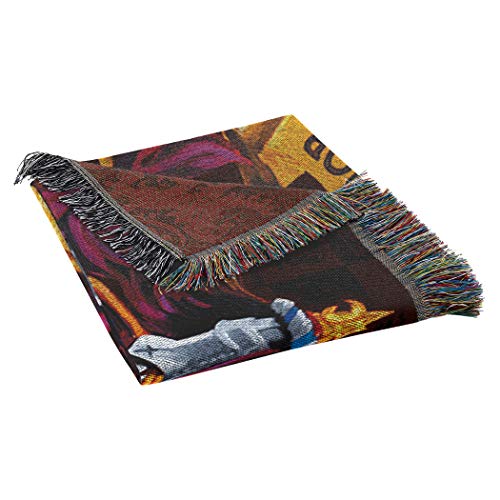 Northwest Woven Tapestry Throw Blanket, 48 X 60 Inches, Gryffindor Shield #TOP1