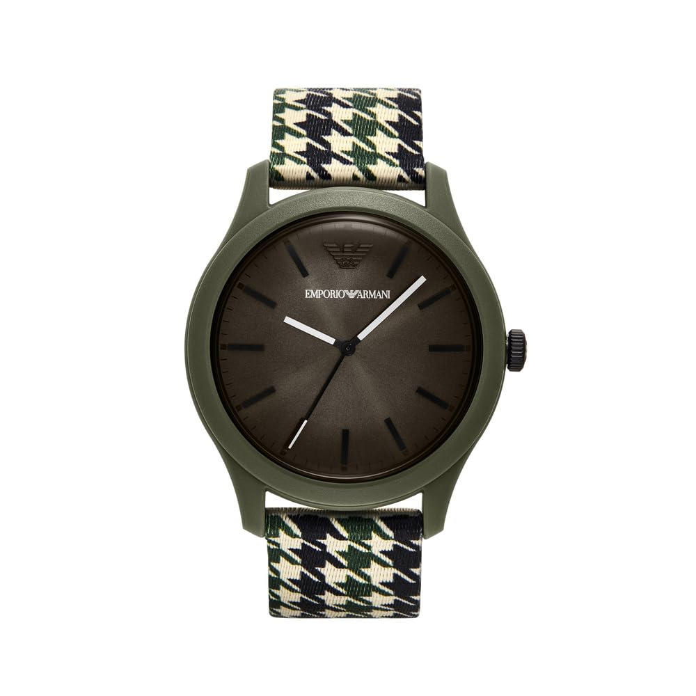 Emporio Armani Men's 45MM Green Plastic Watch, AR11694