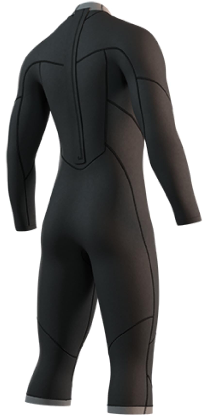 Mystic Wassersport – Surf Kitesurf & Windsurfen Herren-Neoprenanzug, 3/2 mm Langer Arm, kurzes Bein, Reißverschluss hinten