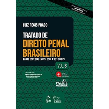 Capa do livro Tratado de Direito Penal Brasileiro - Parte Especial - Vol. 3: Volume 3