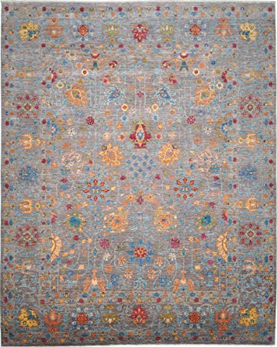 Nain Trading Arijana Klassik Hajjalili 304x249 Orientteppich Teppich Grau Handgeknüpft Pakistan Cover