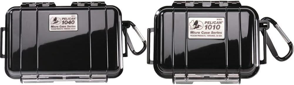 Pelican 1040 Micro Case (Black) & 1010 Micro Case (Black)