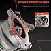 A-Premium RHF5 Complete Turbocharger Turbo Kit with Gasket Compatible with Audi Models - A4, Q5, A5, A6, A7, A4 allroad, A4 Quattro, A5 Quattro, A5 Sportback, A6 Quattro, A7 Quattro, Q5 PHEV, 2.0L