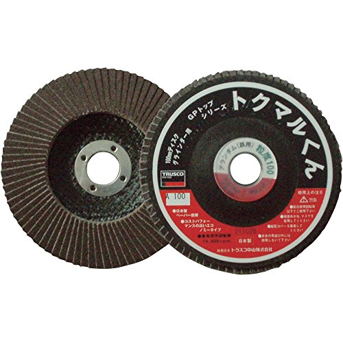 �g���X�R���R(TRUSCO) GP�g�b�v�g�N�}������ �A�����_�� 240# ��100mm 10���� GP100TM-240