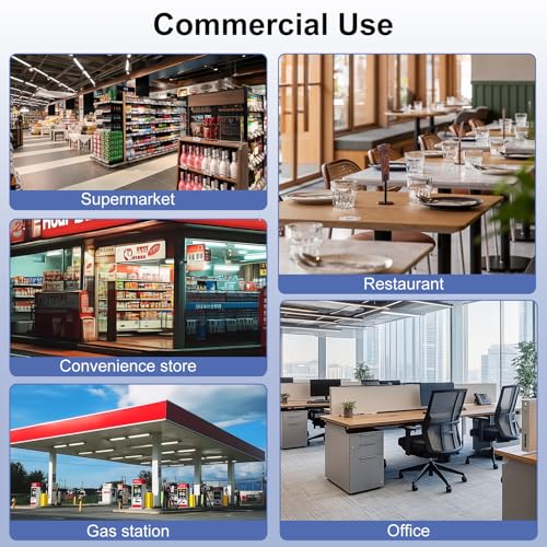 Image of Commercial Display Refrigerator with Reversible Glass Door, Upright Beverage Cooler Merchandiser, Drink Fridge with Door Lock for Restaurant Supermarket Convenience Store, 13.8 Cu.Ft