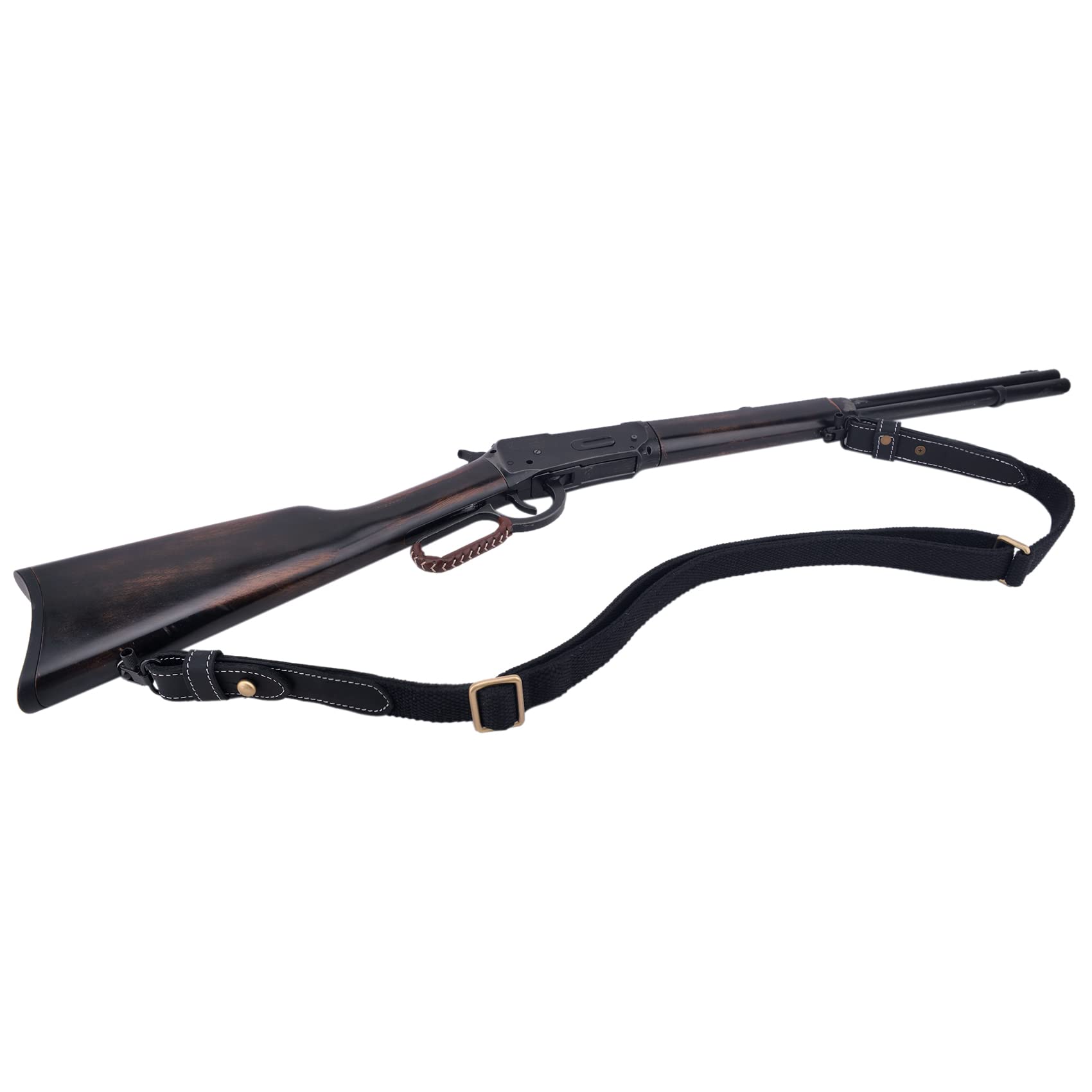 Rifles Shotguns Shoulder Straps Webbing Adjustable Gun Sling (Black Sling)