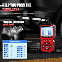 OBD2 Diagnosegerät OBD Auto Diagnose,OBD EOBD+CAN Scanner Auslesegerät mit OBDII Funktionen,OBD-II Diagnosewerkzeuge für alle Fahrzeuge,KFZ Auslesegerät Deutsch für BMW VW Mercedes Audi – Ansicht 5