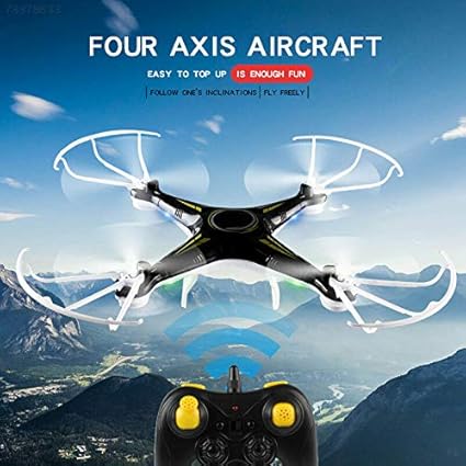 ELECTROPRIME 6676 4CH 6-Axis Gyro Drone Cool 2.4Ghz One Key Return Speed Adjustable LED UAV