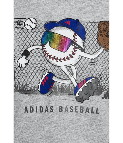 Image of adidas boys 2-Piece Graphic Tee and Short Set