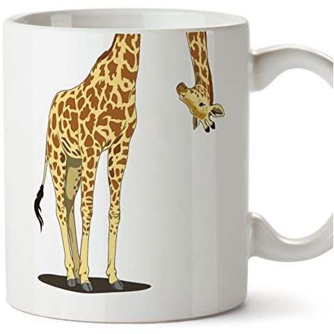 MUGFFINS Jirafa - Tazas desayuno originales 350 ml Cover