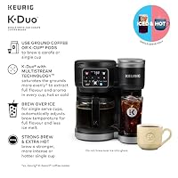 Keurig K-Duo Single Serve K-Cup Pod & Carafe Coffee Maker, Black — image 2