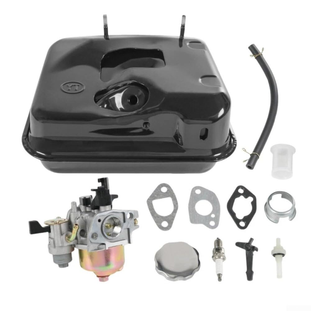 Kit carburatore serbatoio motore compatibile con Predator 212cc 196cc per Honda per GX160 per GX200 e CT200U BT200X KT196 per generatori tosaerba