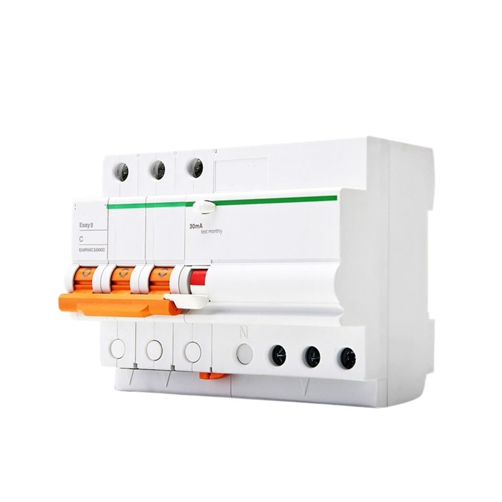 Interruttore magnetotermico trifase 380V 3P10A-63A con protettore differenziale(10A;3P)