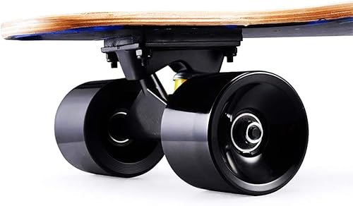 Miniatura 6 de Patineta Longboard Cruiser de 31 pulgadas, 31 x 8 pulgadas, patineta completa profesional con 7 capas de madera de arce para principiantes, niños y