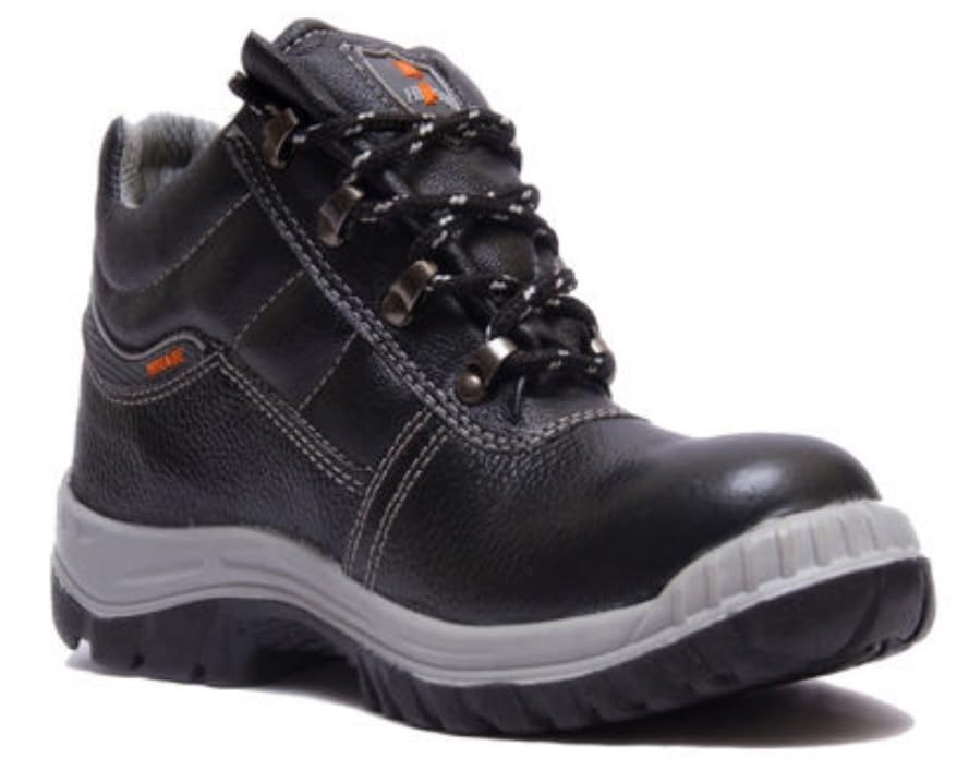 HILLSON Mirage Steel Toe Cap ISI - 15298 Part 2 Dual Density PU Sole Safety Shoes for Men (10) Black (B0CMK1W2C5) Amazon Price History, Amazon Price Tracker
