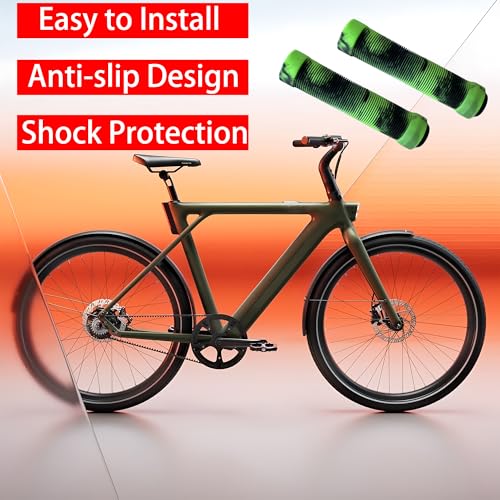 Manoplas para bicicleta ZCLGOOD, cubiertas de manillar antideslizantes de goma para bicicletas MTB, BMX y scooters, suaves para ciclismo, repuesto para adultos y niños miniatura 5
