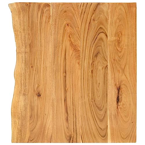 vidaXL Plan de travail pour armoire en bois massif acacia 80 x 55 x 3,8 cm