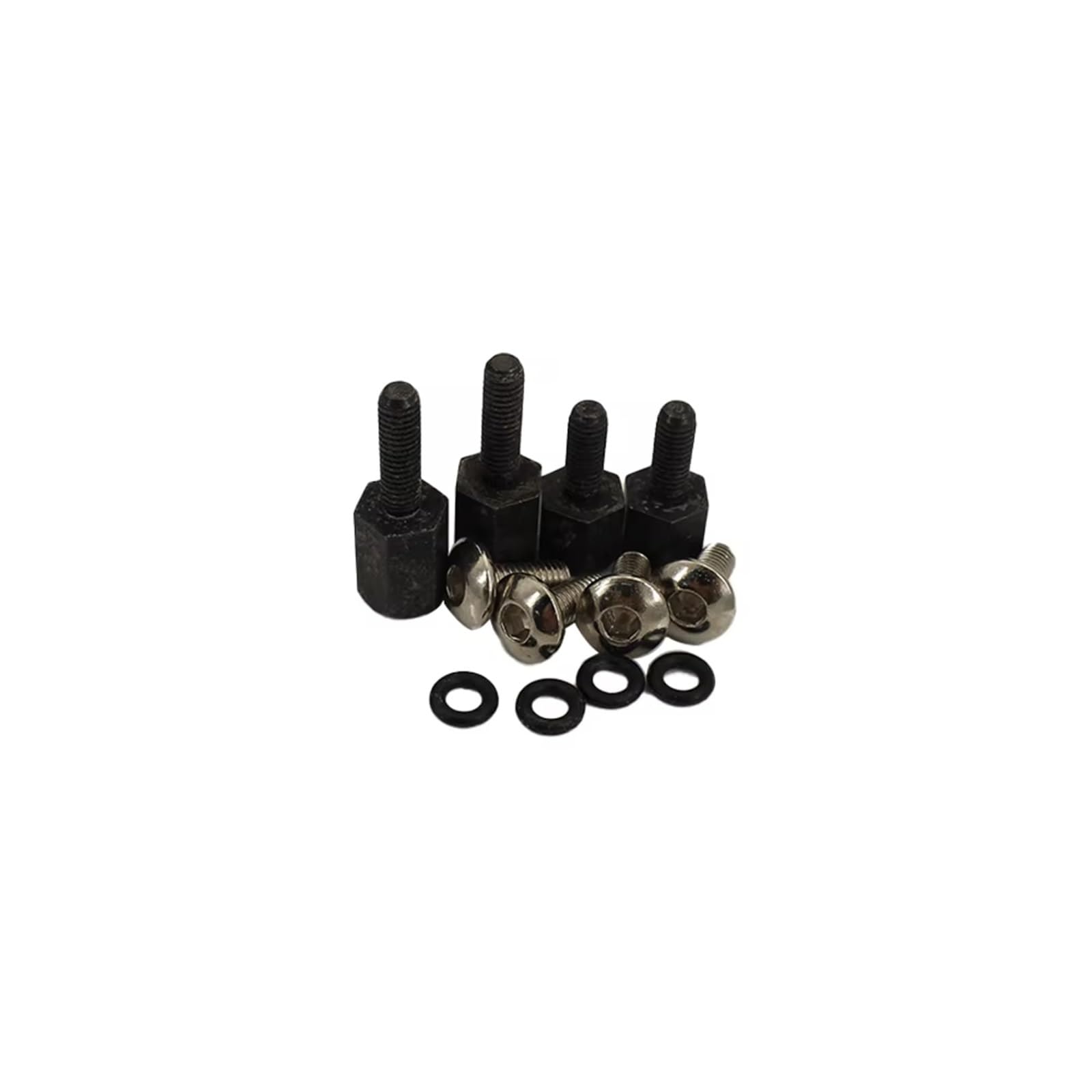 Parabrezza Moto Per Kawasaki Per ER6N 2012 2013 2014 2015 2016 Parabrezza Per Moto Deflettore Antivento A Doppia Bolla Deflettore Parabrezza