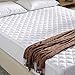 GC GAVENO CAVAILIA Protège-Matelas matelassé Ultra Doux, entièrement ajusté, hypoallergénique, Respirant, hypoallergénique, Facile d'entretien, en Polycoton Blanc