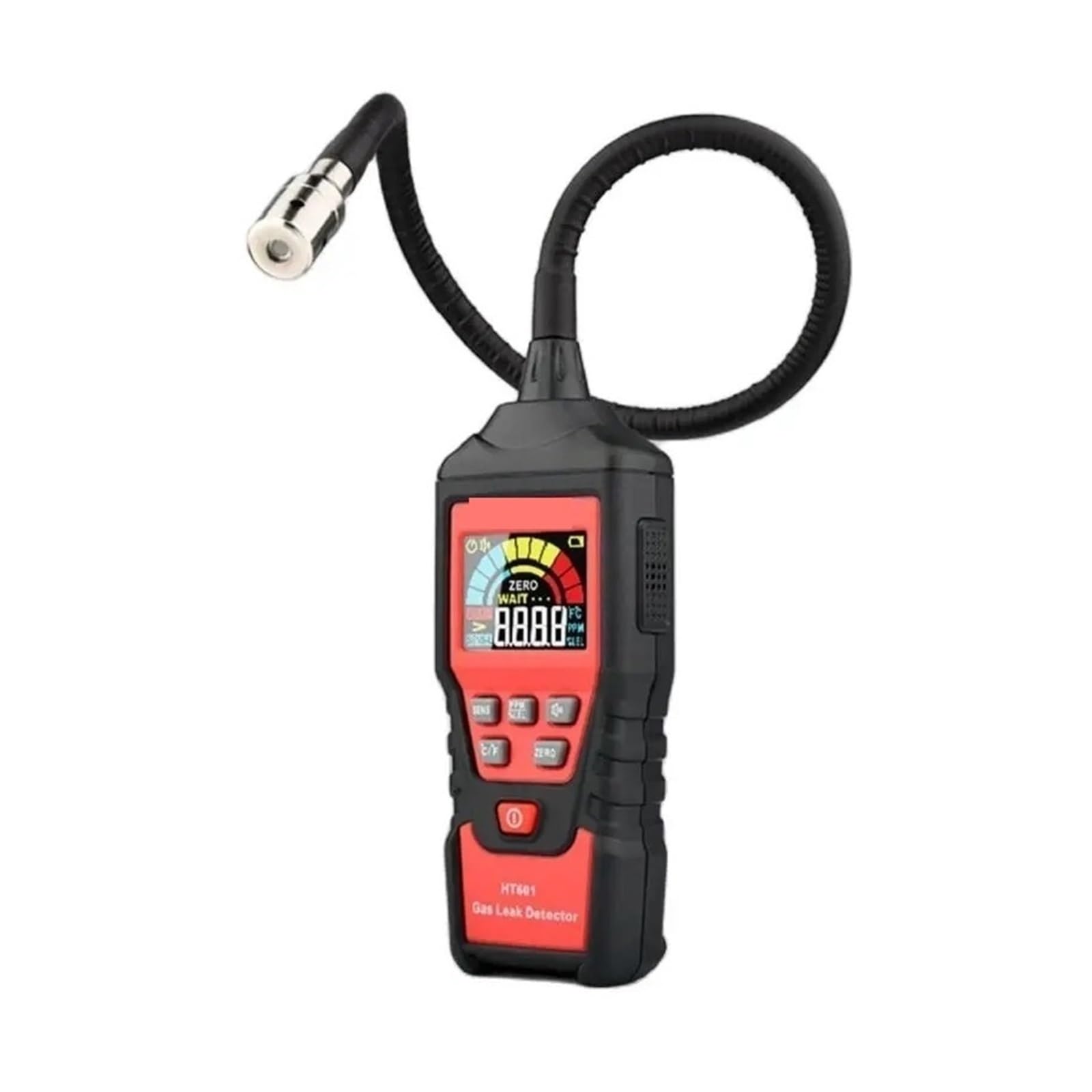 Detektor gazu, HT601A+ HT601B+ Akumulatorowy wykrywacz wycieków gazu domowego Przenośny tester gazów palnych Wyświetlacz LED(HT601B Gas Detector)