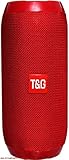 T-STAR TG117 Wireless Speaker Portable Bluetooth Speaker for outside sports, Compatible with Iphone, Samsung, LG and more bluetooth devices (RED)