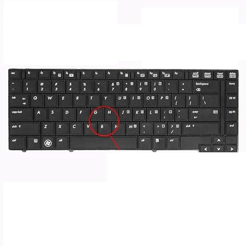 �p�\�R���L�[�{�[�h �K�p For HP COMPAQ ELITEBOOK 8440 8440W 8440P �m�[�g�C�������p�L�[�{�[�h �����֕i TP�Ȃ� ���y�A�p�݊������i