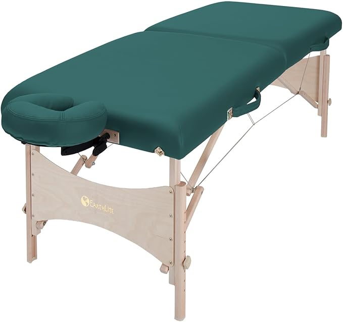 Camilla de Masaje Portátil Plegable con Estuche y Reposacabe