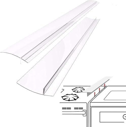 Miniatura 9 de Cubiertas de silicona para huecos de estufa SEVCHY (paquete de 2 unidades), relleno para huecos de horno, relleno para huecos de estufa resistente