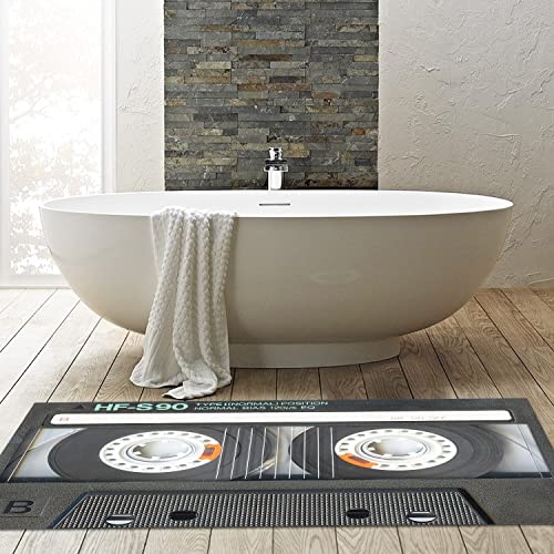 Tapete decorativo GUBIYU 60x150 cm negro estilo retro miniatura 6
