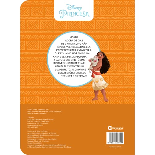 CLUBE DO LIVRO - MAGIA - MOANA - NOSSO DIA DE CHUVA PERFEITO