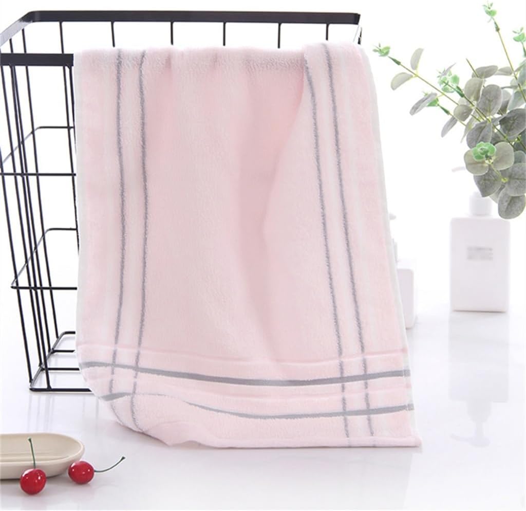 Big Face Bath Towel Set Cotton Bath Towel Men's Bath Towel Women's Bath Towel Adult Bath Towel(E)